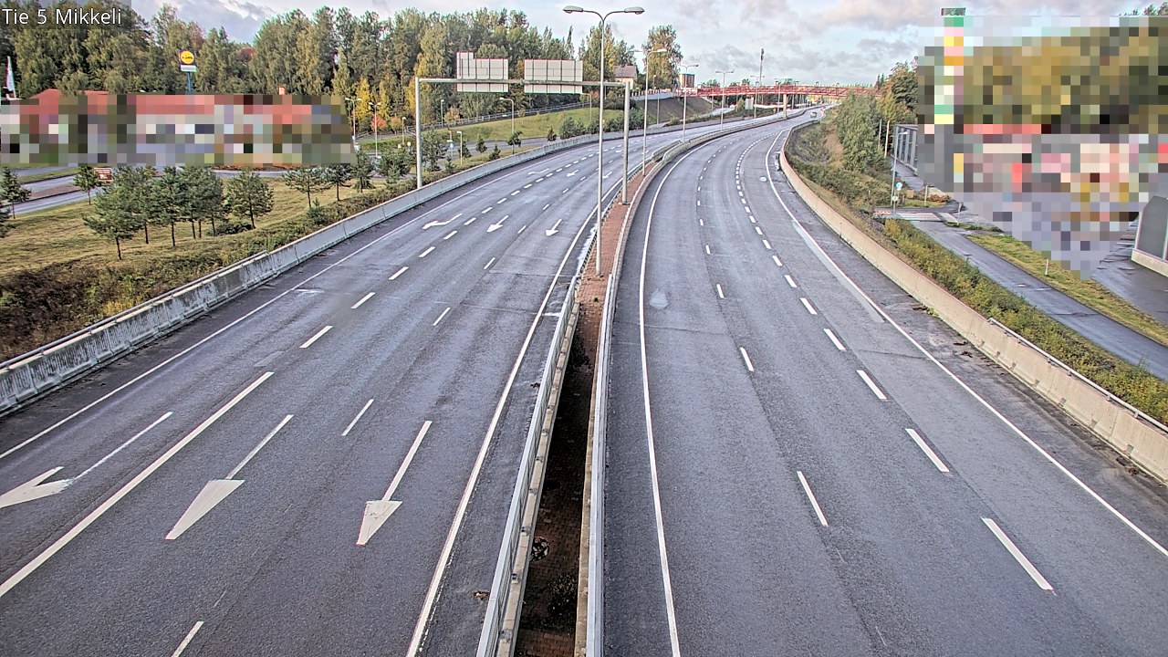 Weather Camera Image Road 5 Mikkeli, Mikkeli, Etelä-Savo