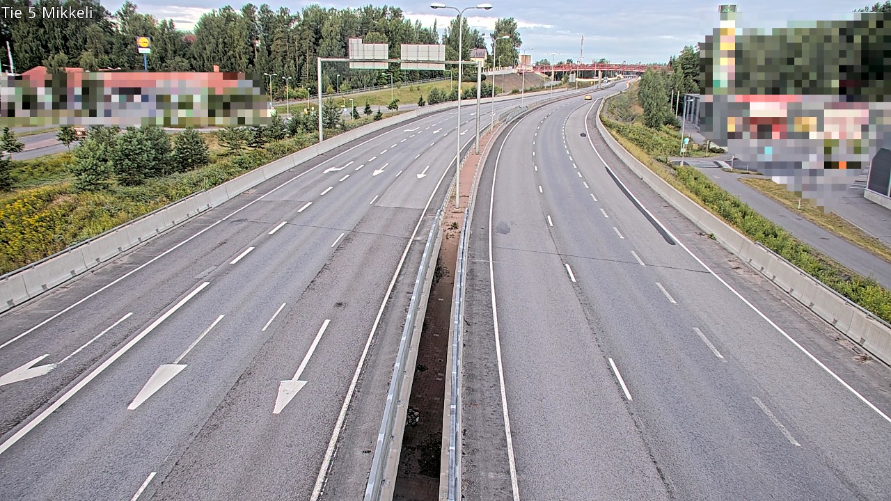 Weather Camera Image Road 5 Mikkeli, Mikkeli, Etelä-Savo