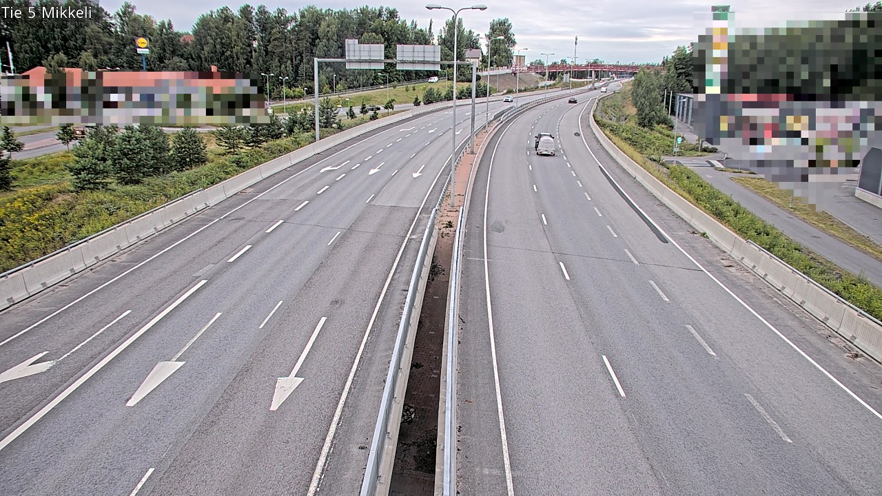 Weather Camera Image Road 5 Mikkeli, Mikkeli, Etelä-Savo