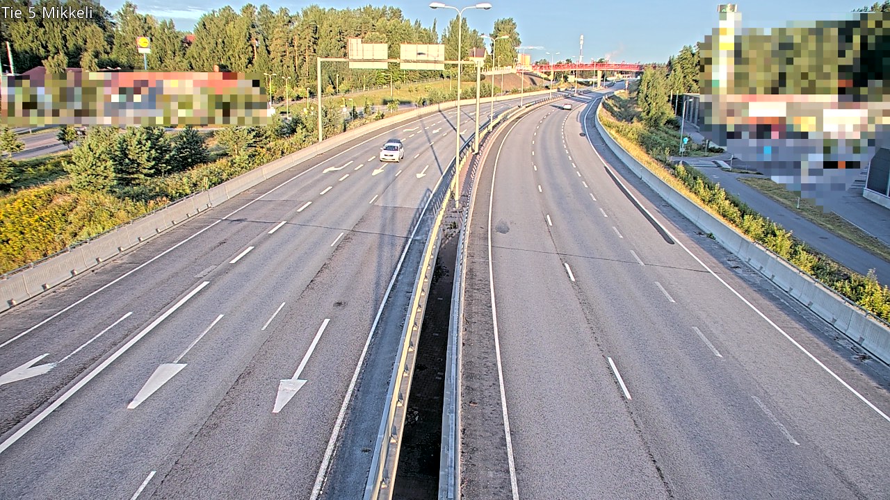 Weather Camera Image Road 5 Mikkeli, Mikkeli, Etelä-Savo