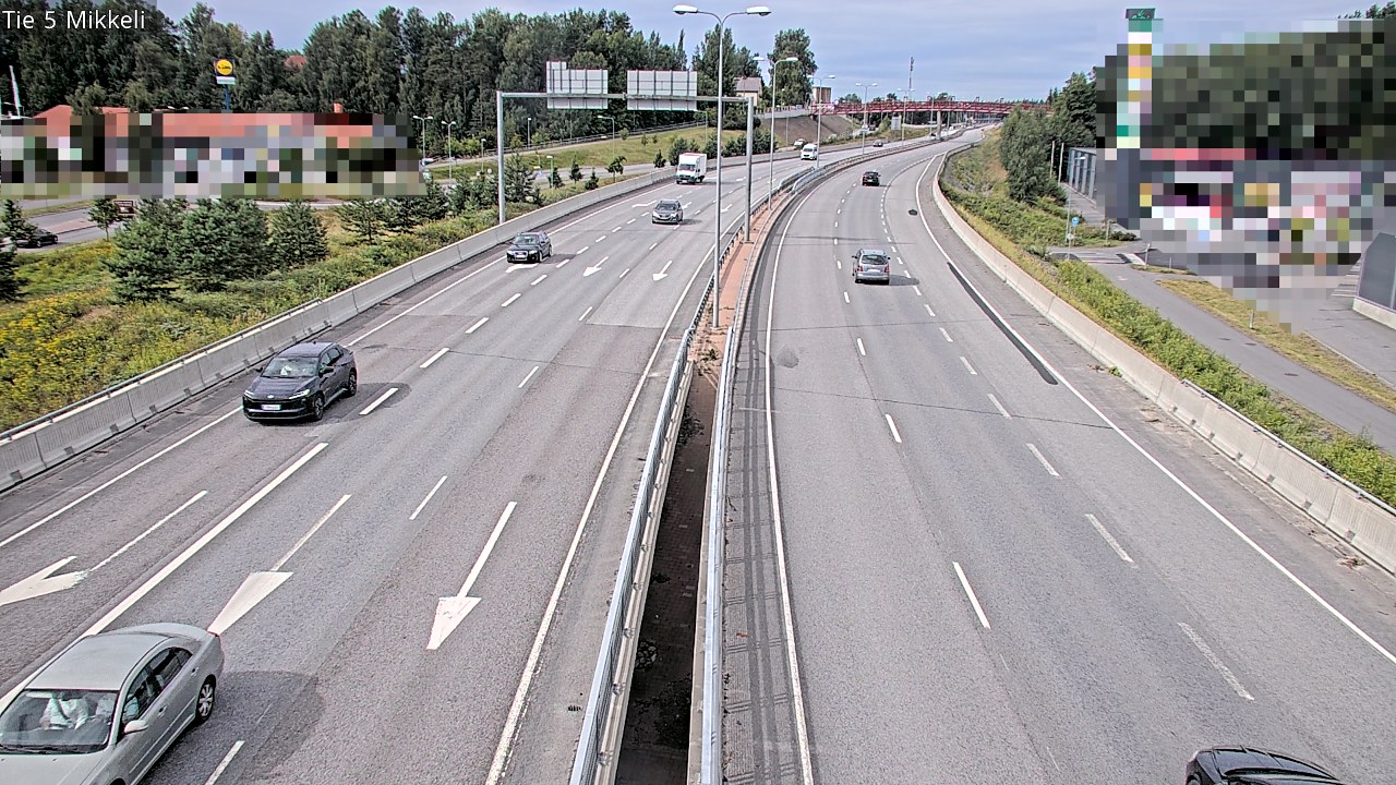 Weather Camera Image Road 5 Mikkeli, Mikkeli, Etelä-Savo