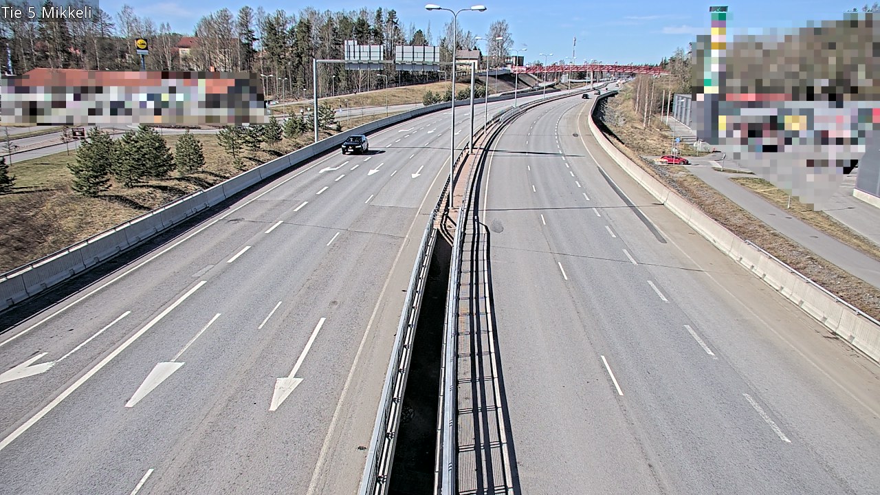 Weather Camera Image Road 5 Mikkeli, Mikkeli, Etelä-Savo