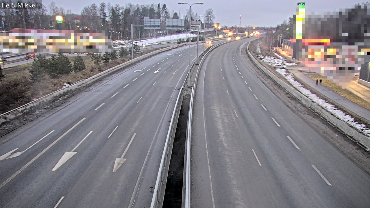 Weather Camera Image Road 5 Mikkeli, Mikkeli, Etelä-Savo