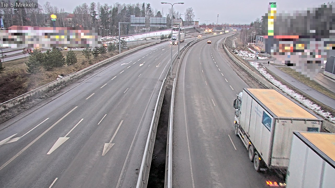 Weather Camera Image Road 5 Mikkeli, Mikkeli, Etelä-Savo
