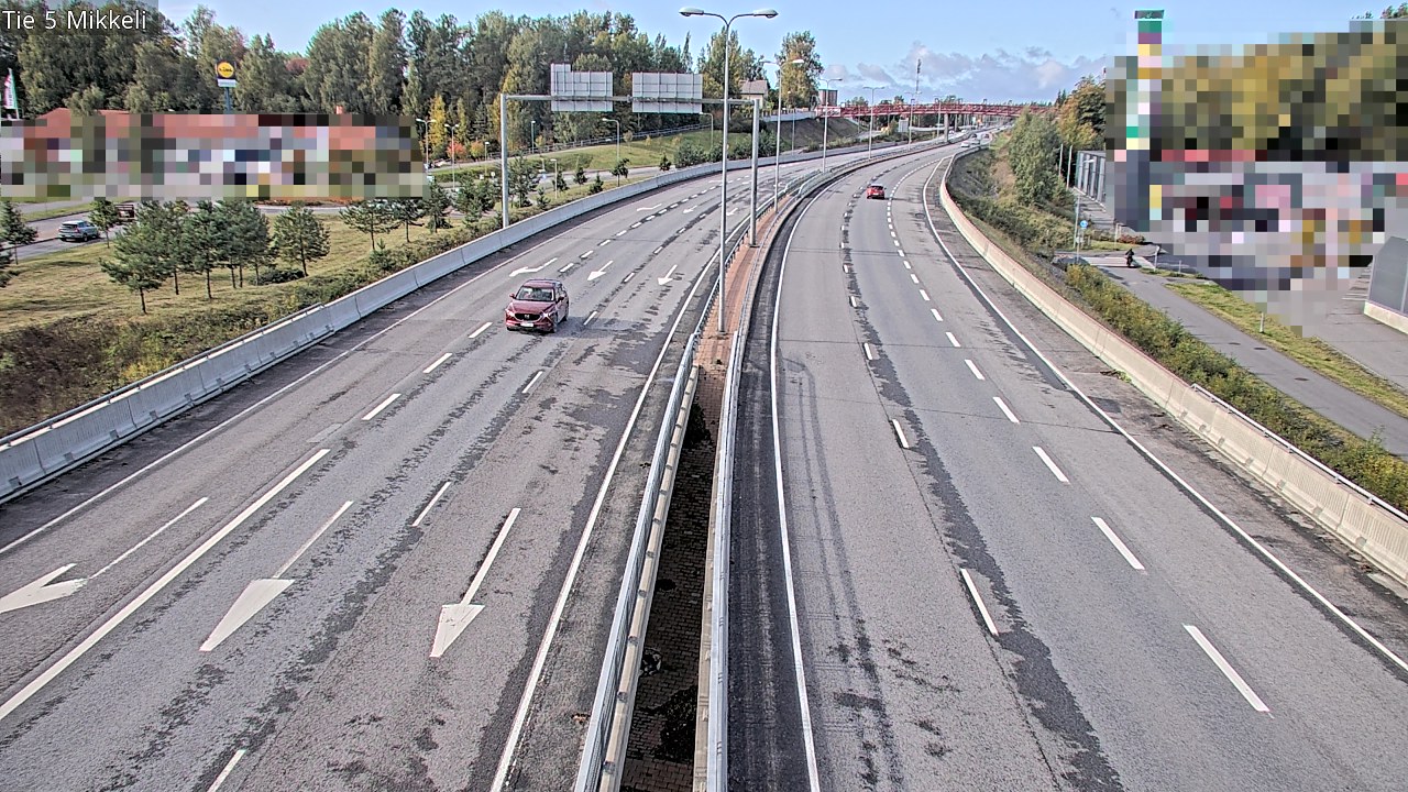 Weather Camera Image Road 5 Mikkeli, Mikkeli, Etelä-Savo