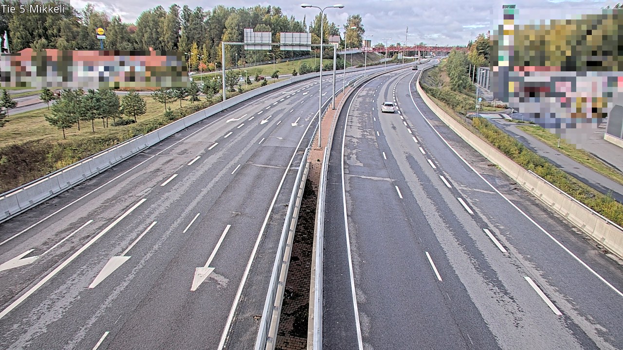 Weather Camera Image Road 5 Mikkeli, Mikkeli, Etelä-Savo