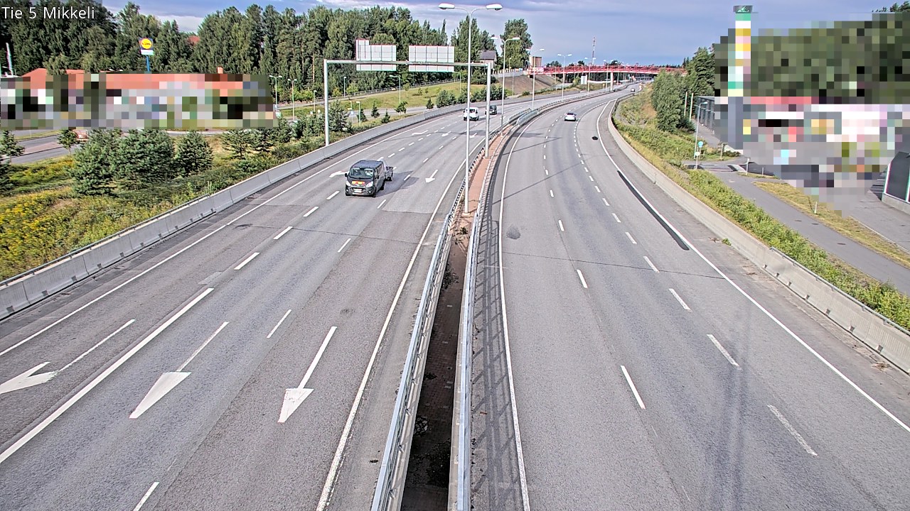 Weather Camera Image Road 5 Mikkeli, Mikkeli, Etelä-Savo