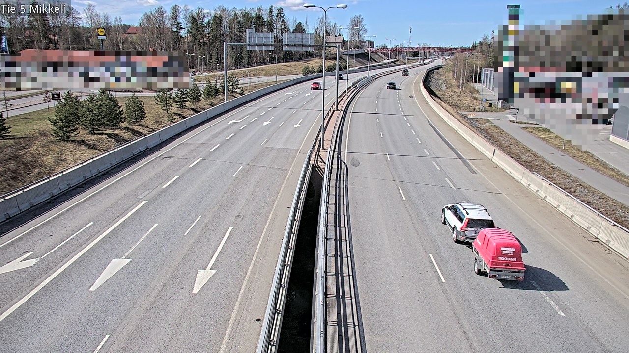 Weather Camera Image Road 5 Mikkeli, Mikkeli, Etelä-Savo