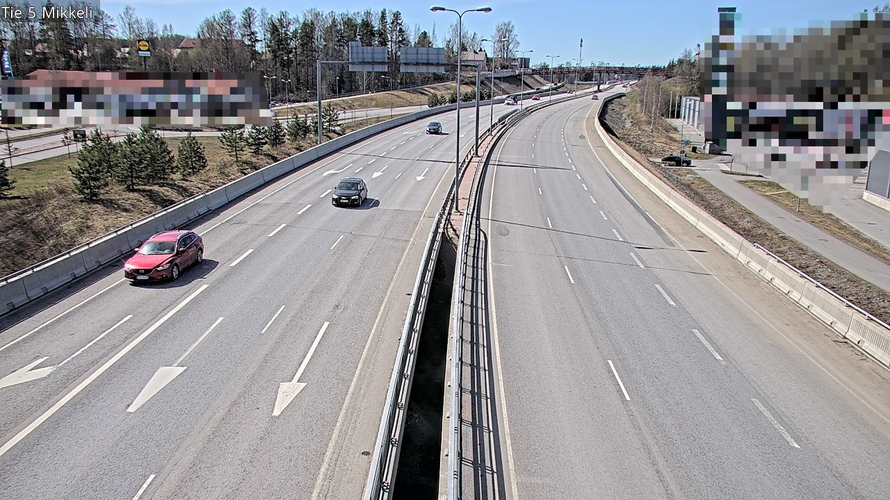 Weather Camera Image Road 5 Mikkeli, Mikkeli, Etelä-Savo