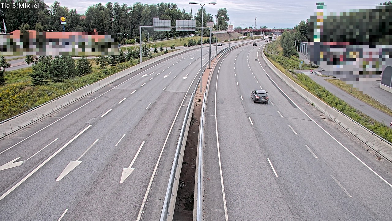 Weather Camera Image Road 5 Mikkeli, Mikkeli, Etelä-Savo