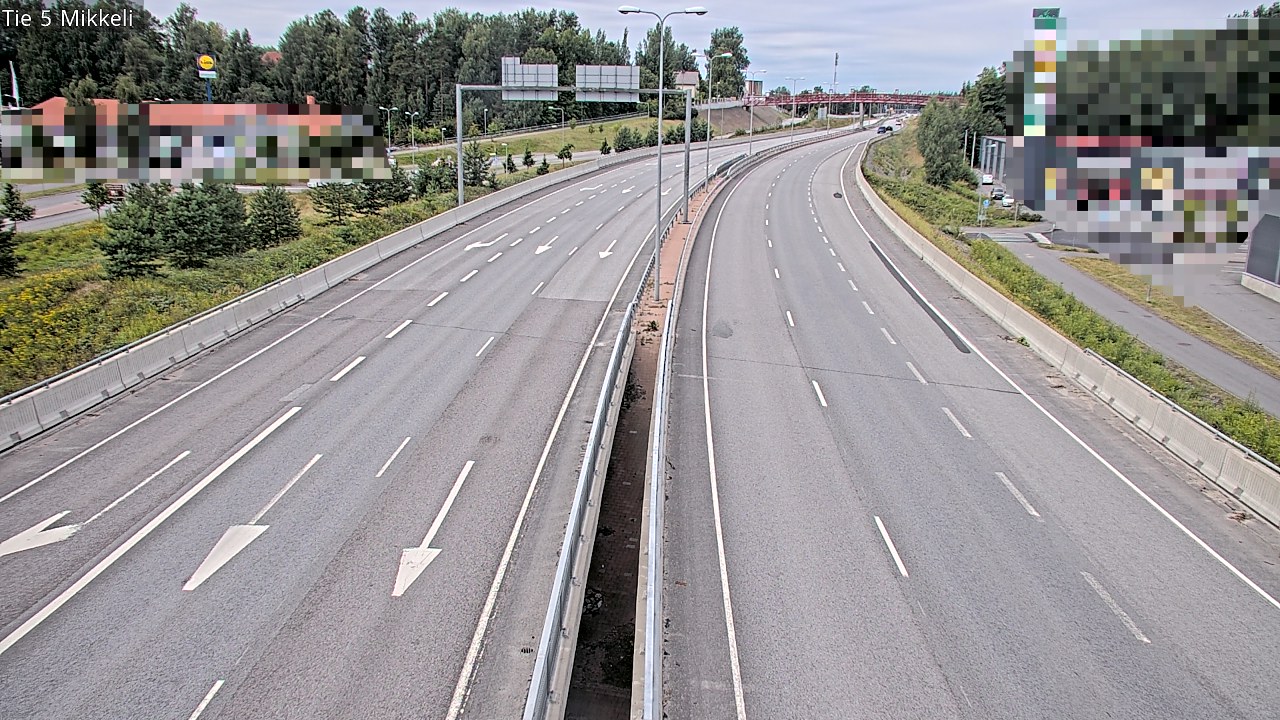 Weather Camera Image Road 5 Mikkeli, Mikkeli, Etelä-Savo