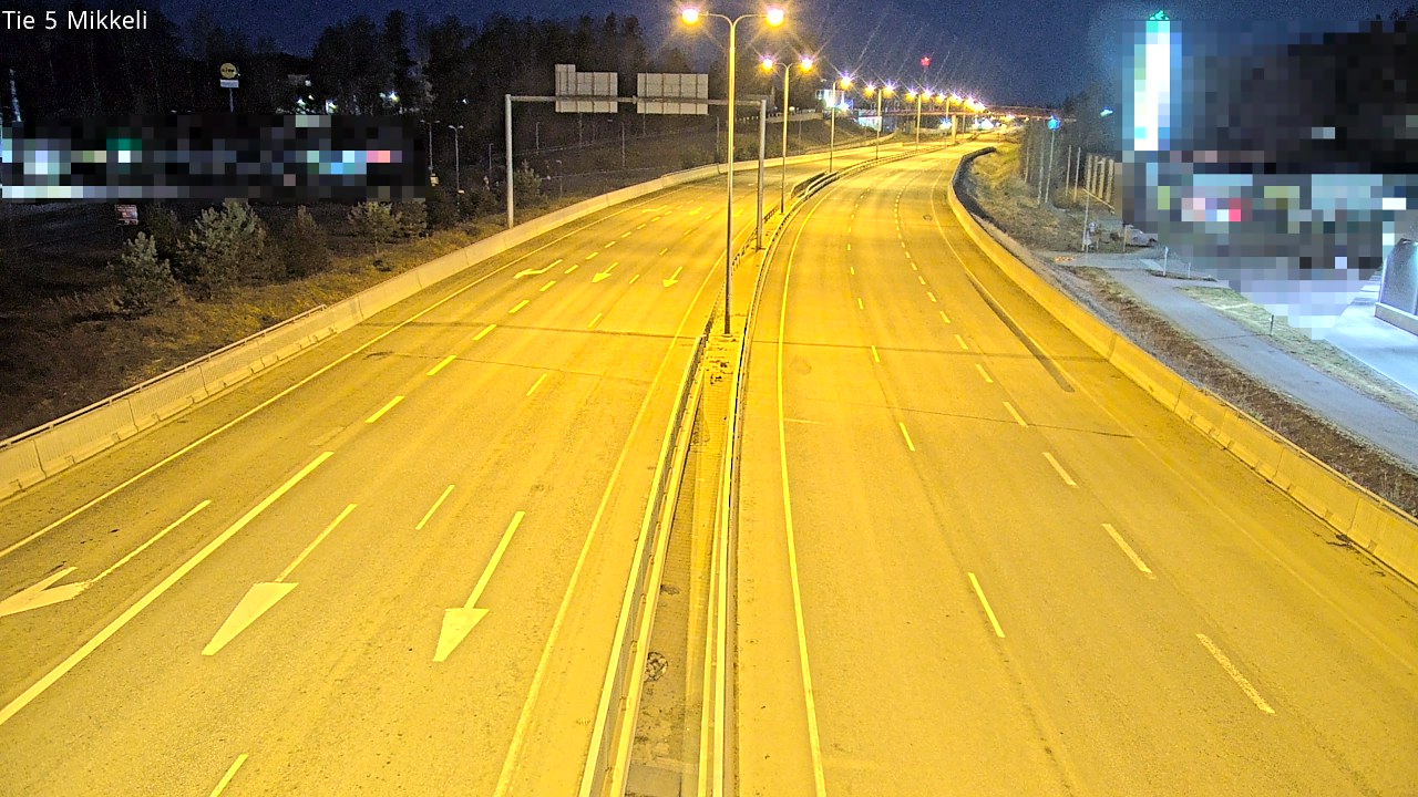 Weather Camera Image Road 5 Mikkeli, Mikkeli, Etelä-Savo
