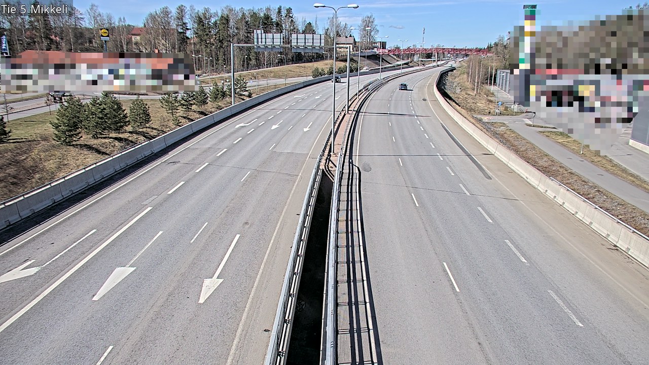 Weather Camera Image Road 5 Mikkeli, Mikkeli, Etelä-Savo