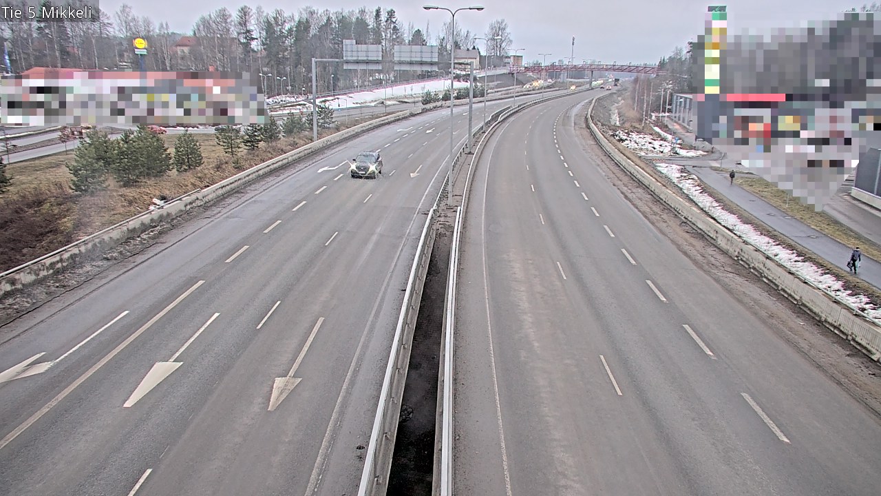 Weather Camera Image Road 5 Mikkeli, Mikkeli, Etelä-Savo