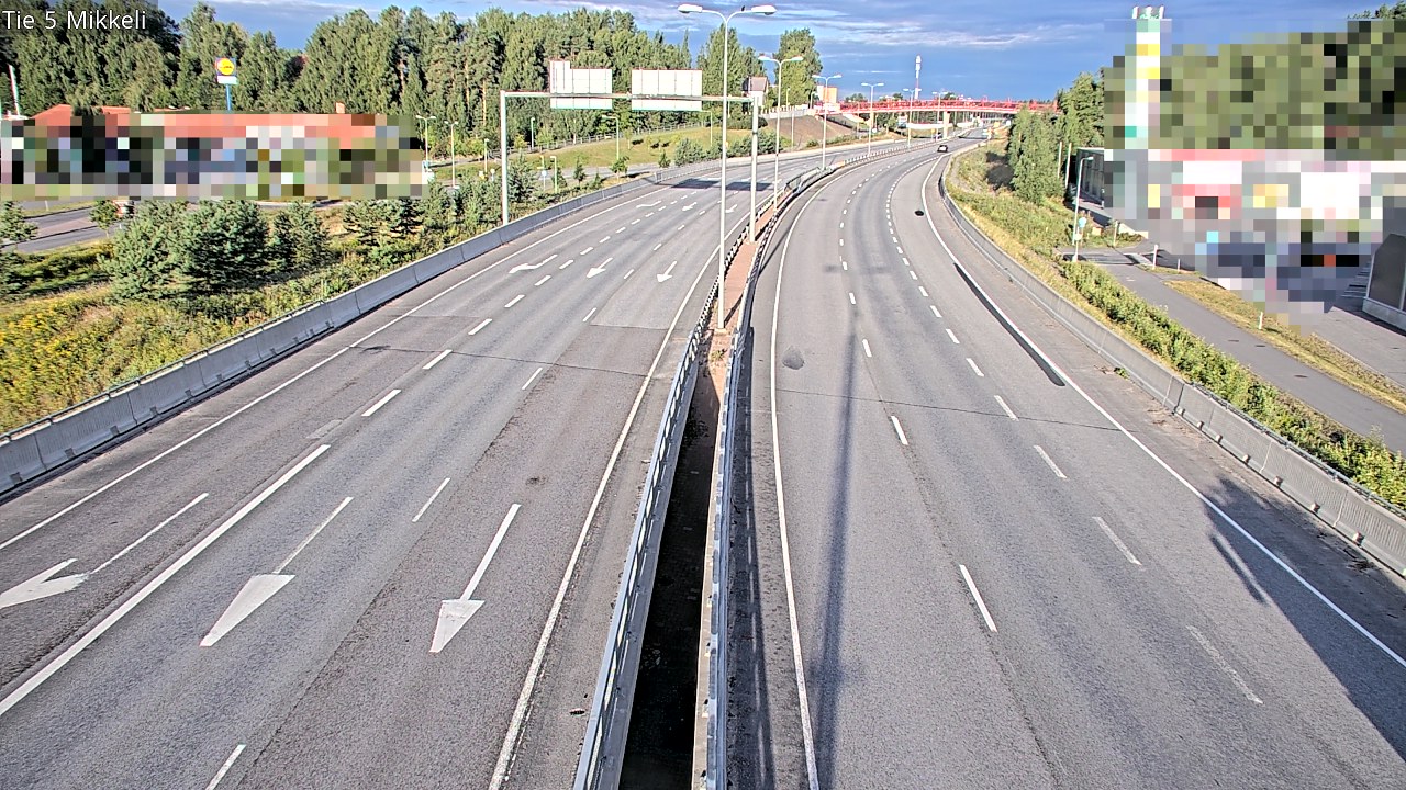 Weather Camera Image Road 5 Mikkeli, Mikkeli, Etelä-Savo