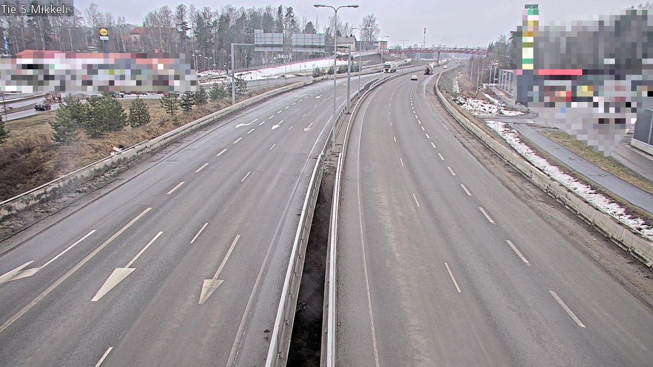 Weather Camera Image Road 5 Mikkeli, Mikkeli, Etelä-Savo