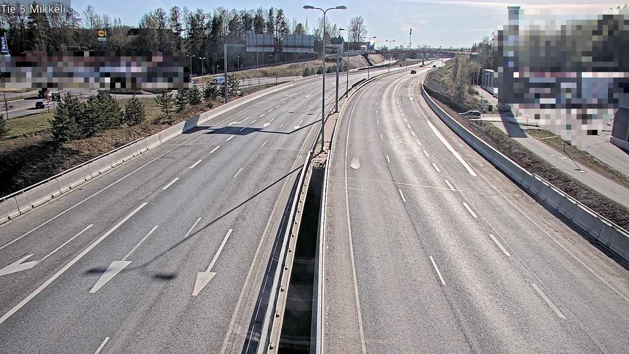 Weather Camera Image Road 5 Mikkeli, Mikkeli, Etelä-Savo