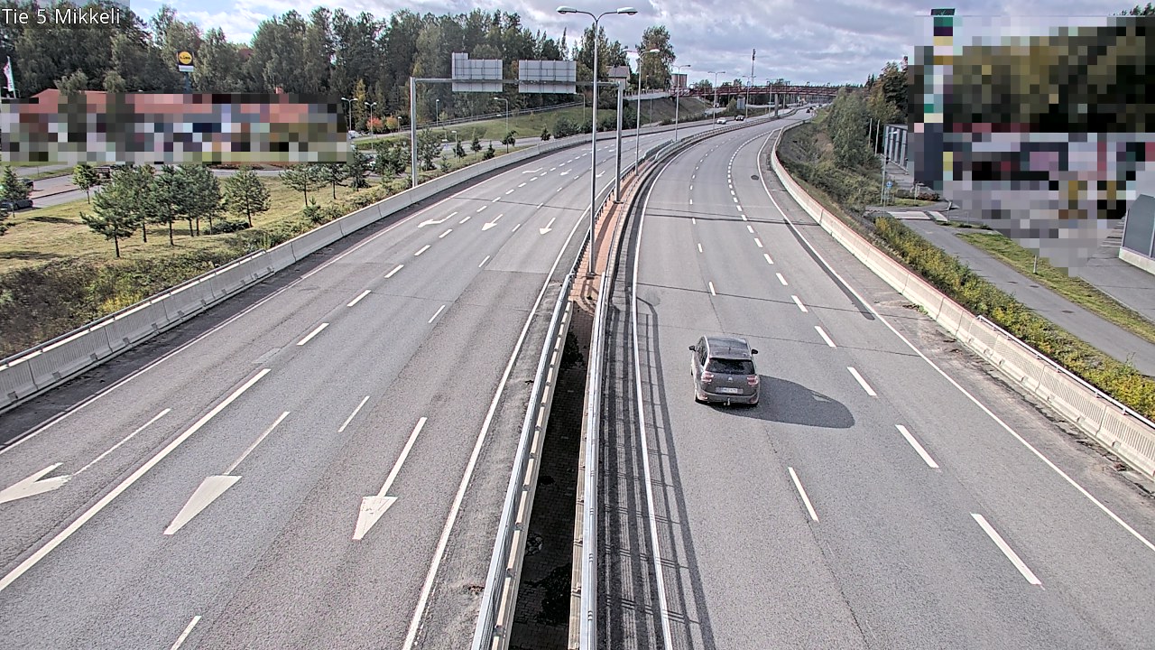 Weather Camera Image Road 5 Mikkeli, Mikkeli, Etelä-Savo