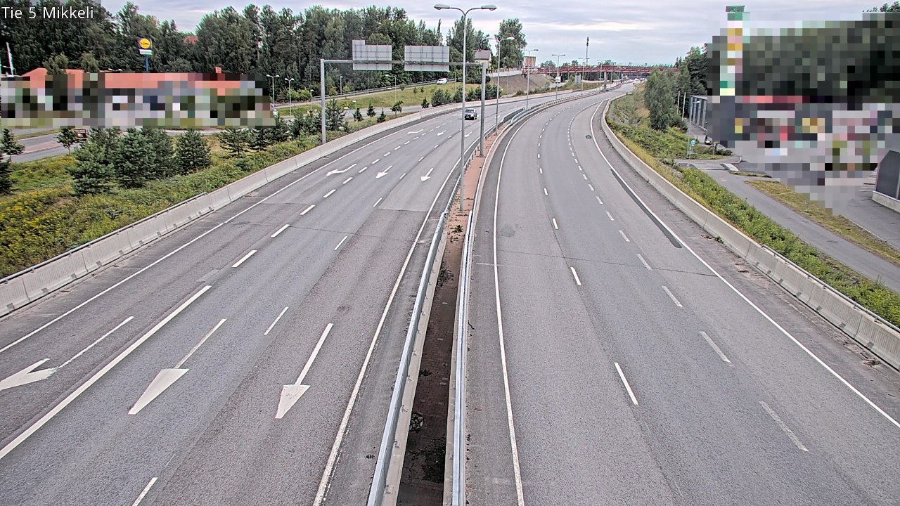 Weather Camera Image Road 5 Mikkeli, Mikkeli, Etelä-Savo