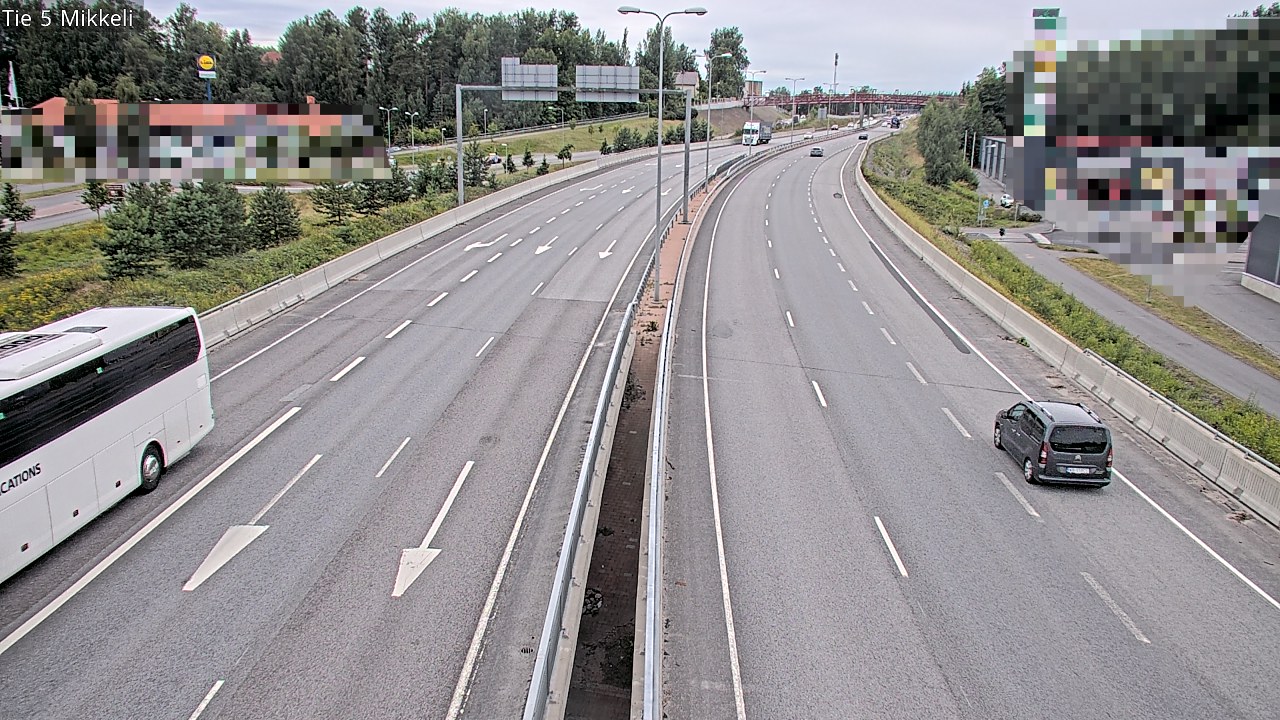 Weather Camera Image Road 5 Mikkeli, Mikkeli, Etelä-Savo
