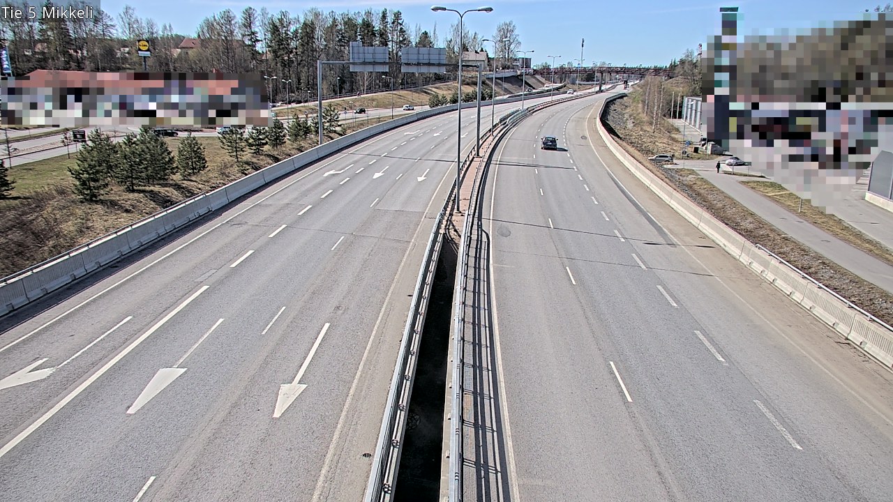Weather Camera Image Road 5 Mikkeli, Mikkeli, Etelä-Savo