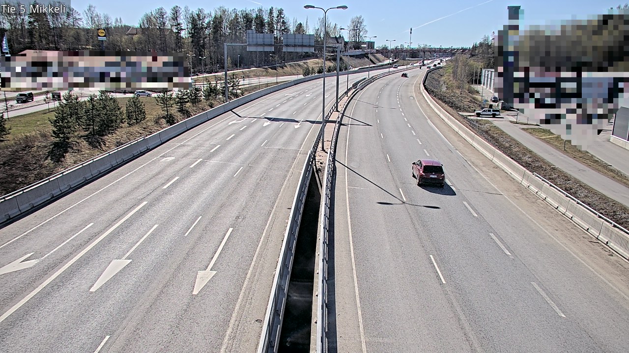 Weather Camera Image Road 5 Mikkeli, Mikkeli, Etelä-Savo
