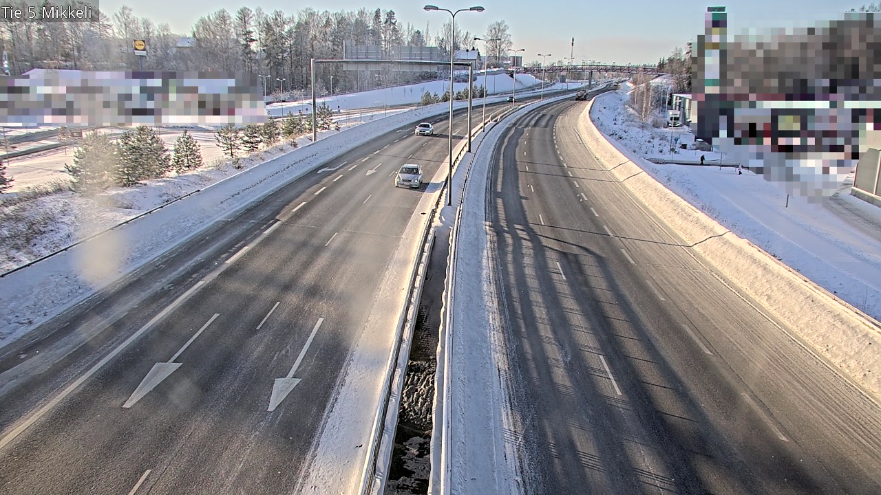 Weather Camera Image Road 5 Mikkeli, Mikkeli, Etelä-Savo