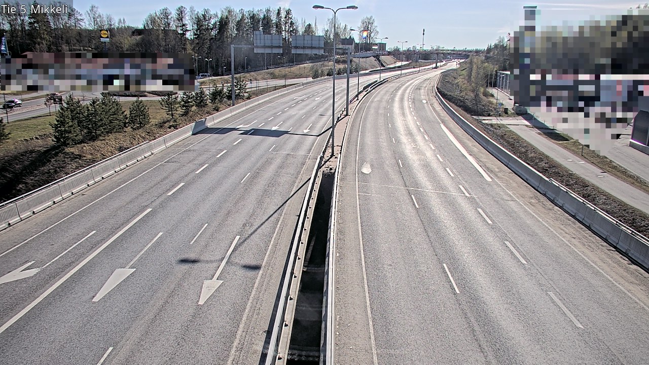 Weather Camera Image Road 5 Mikkeli, Mikkeli, Etelä-Savo