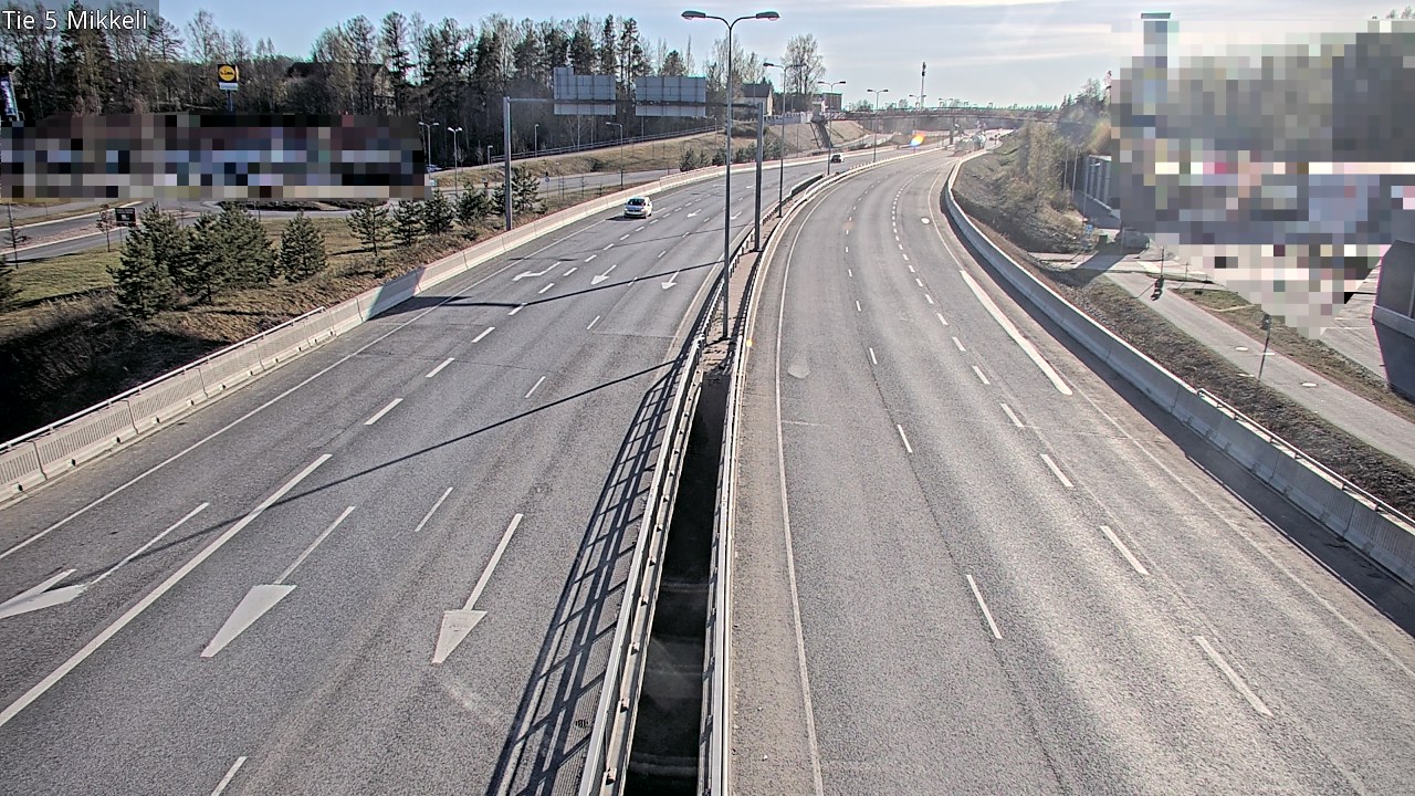 Weather Camera Image Road 5 Mikkeli, Mikkeli, Etelä-Savo