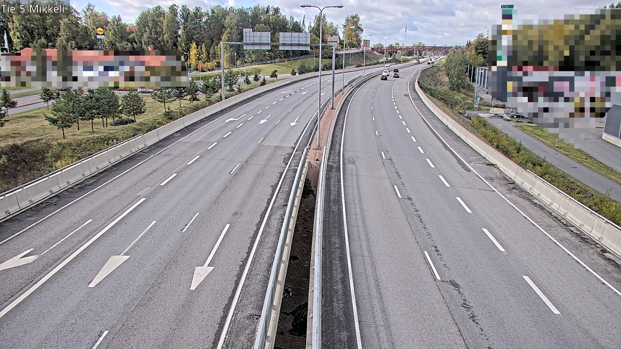 Weather Camera Image Road 5 Mikkeli, Mikkeli, Etelä-Savo