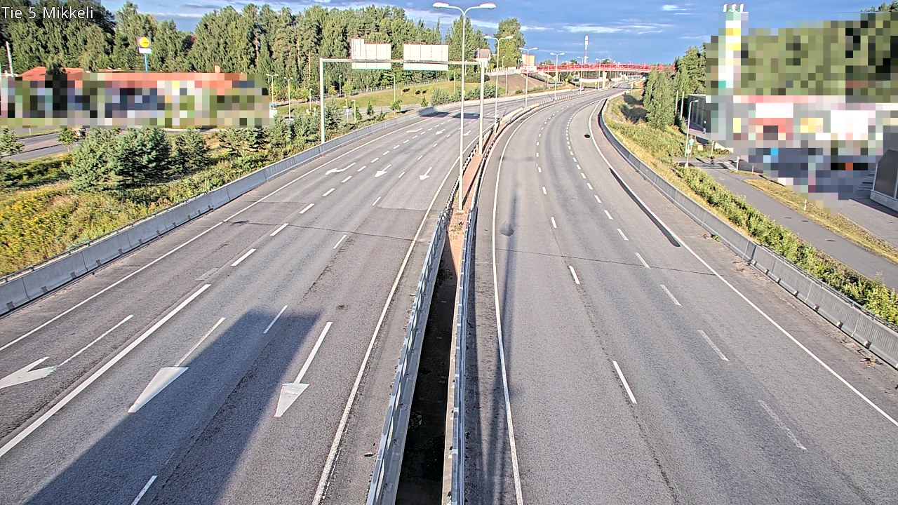 Weather Camera Image Road 5 Mikkeli, Mikkeli, Etelä-Savo