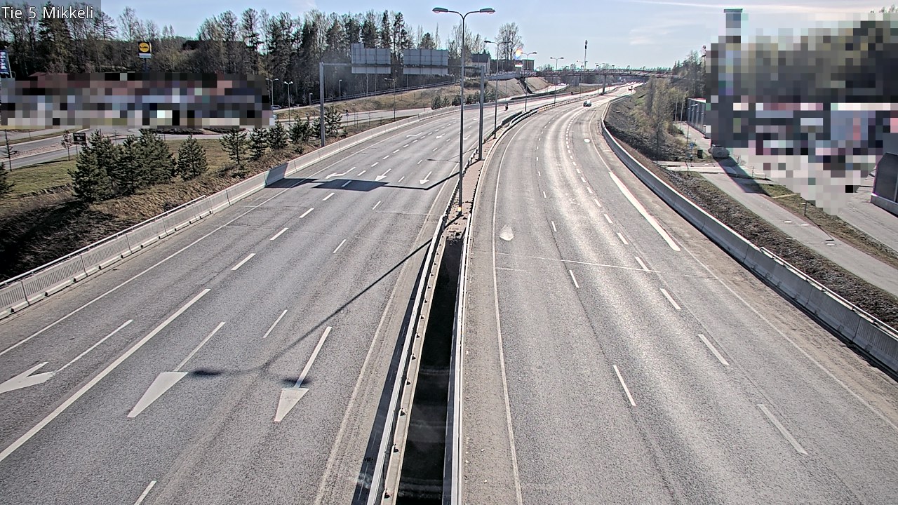 Weather Camera Image Road 5 Mikkeli, Mikkeli, Etelä-Savo