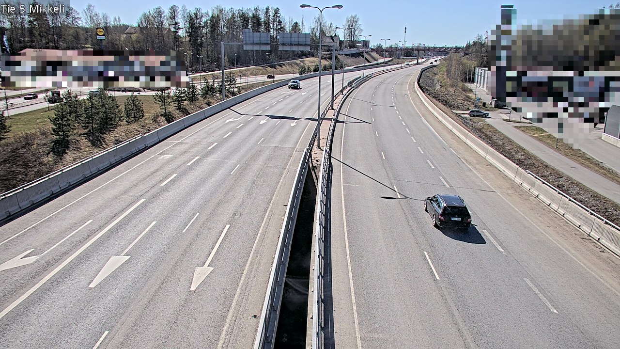 Weather Camera Image Road 5 Mikkeli, Mikkeli, Etelä-Savo