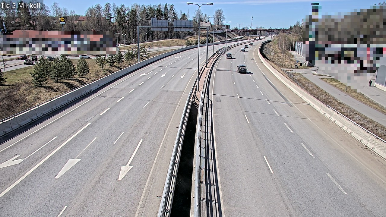 Weather Camera Image Road 5 Mikkeli, Mikkeli, Etelä-Savo