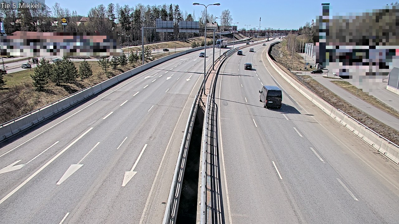 Weather Camera Image Road 5 Mikkeli, Mikkeli, Etelä-Savo