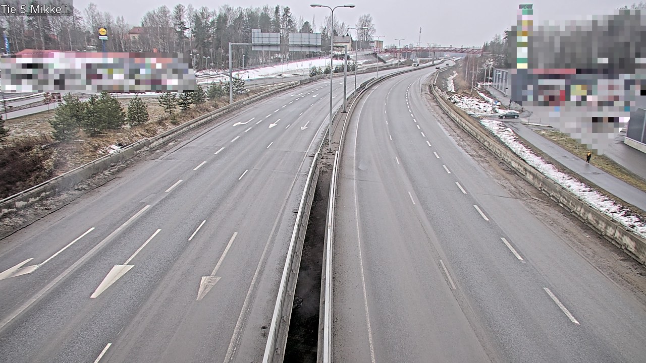 Weather Camera Image Road 5 Mikkeli, Mikkeli, Etelä-Savo
