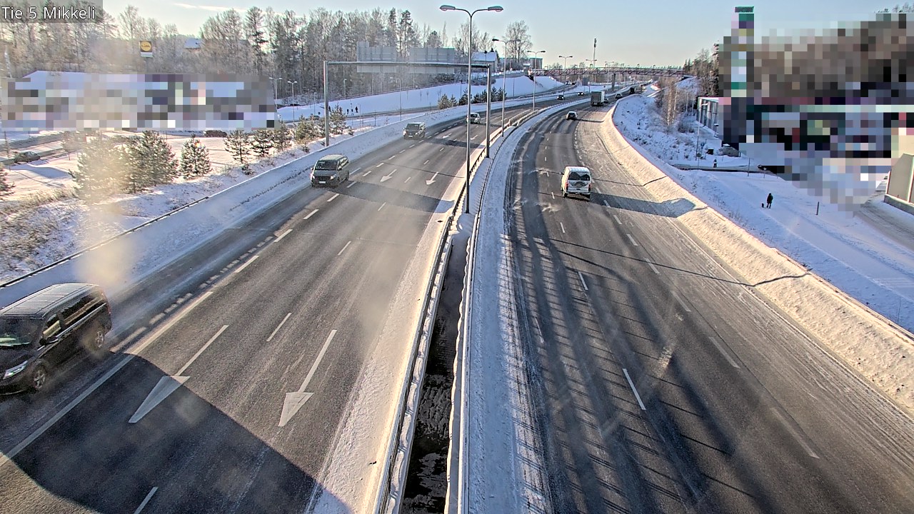 Weather Camera Image Road 5 Mikkeli, Mikkeli, Etelä-Savo