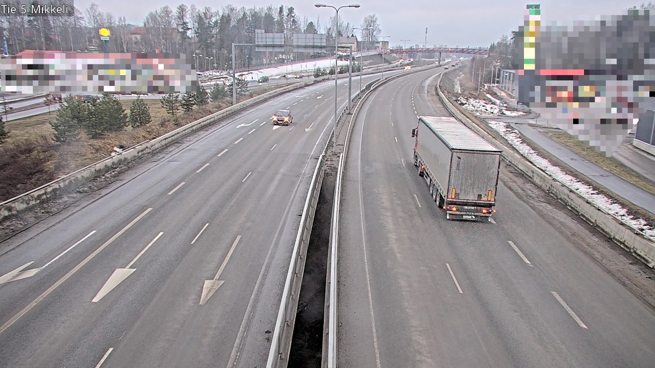 Weather Camera Image Road 5 Mikkeli, Mikkeli, Etelä-Savo
