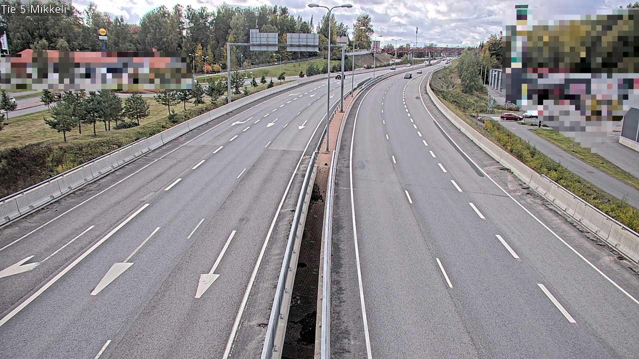 Weather Camera Image Road 5 Mikkeli, Mikkeli, Etelä-Savo