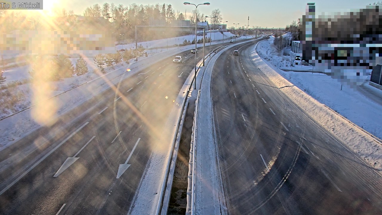 Weather Camera Image Road 5 Mikkeli, Mikkeli, Etelä-Savo