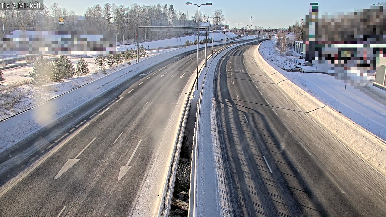 Weather Camera Image Road 5 Mikkeli, Mikkeli, Etelä-Savo