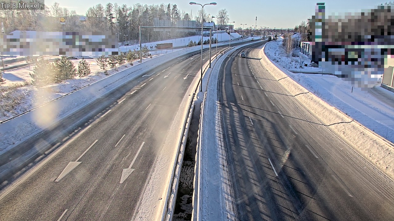 Weather Camera Image Road 5 Mikkeli, Mikkeli, Etelä-Savo