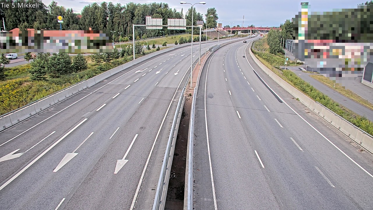 Weather Camera Image Road 5 Mikkeli, Mikkeli, Etelä-Savo