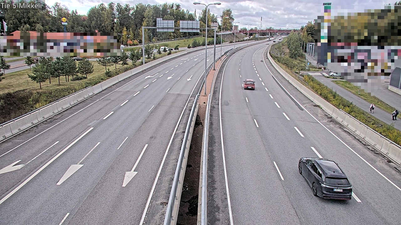 Weather Camera Image Road 5 Mikkeli, Mikkeli, Etelä-Savo