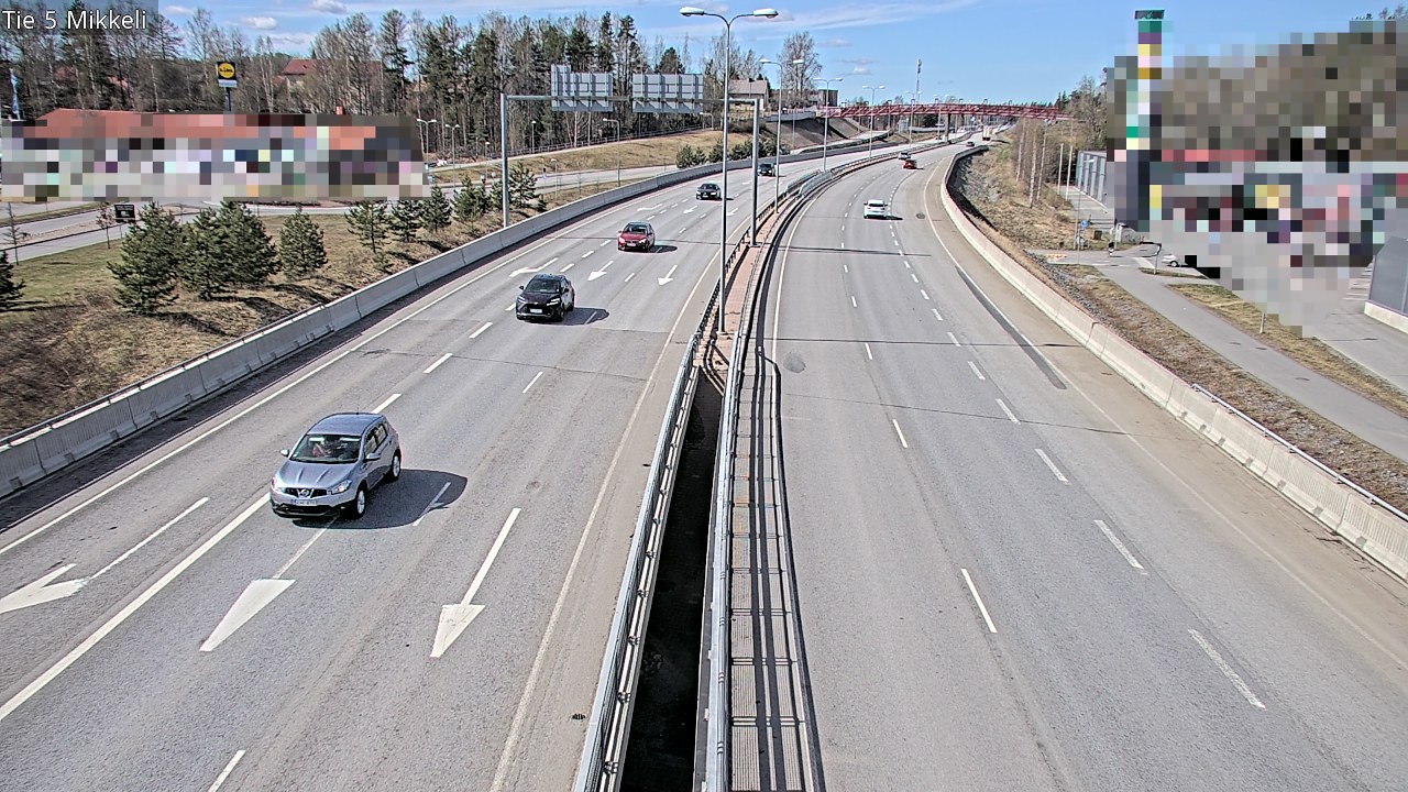 Weather Camera Image Road 5 Mikkeli, Mikkeli, Etelä-Savo