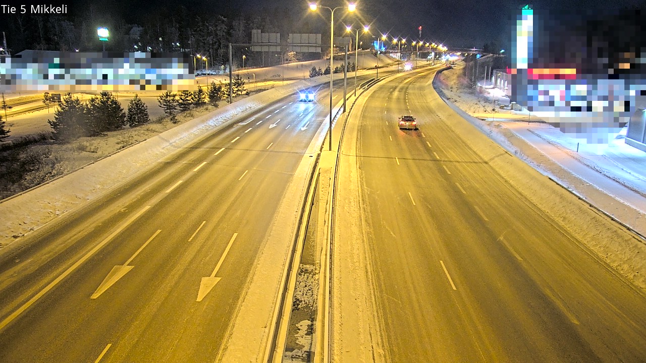 Weather Camera Image Road 5 Mikkeli, Mikkeli, Etelä-Savo