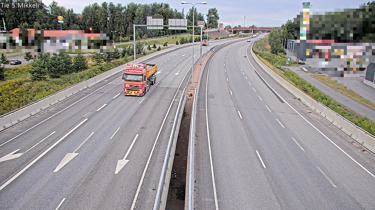 Weather Camera Image Road 5 Mikkeli, Mikkeli, Etelä-Savo