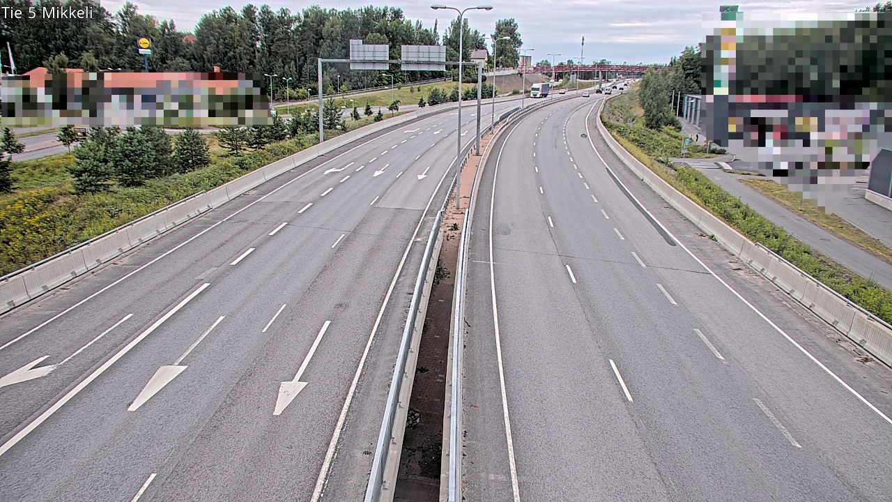 Weather Camera Image Road 5 Mikkeli, Mikkeli, Etelä-Savo