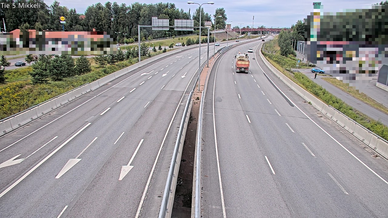 Weather Camera Image Road 5 Mikkeli, Mikkeli, Etelä-Savo