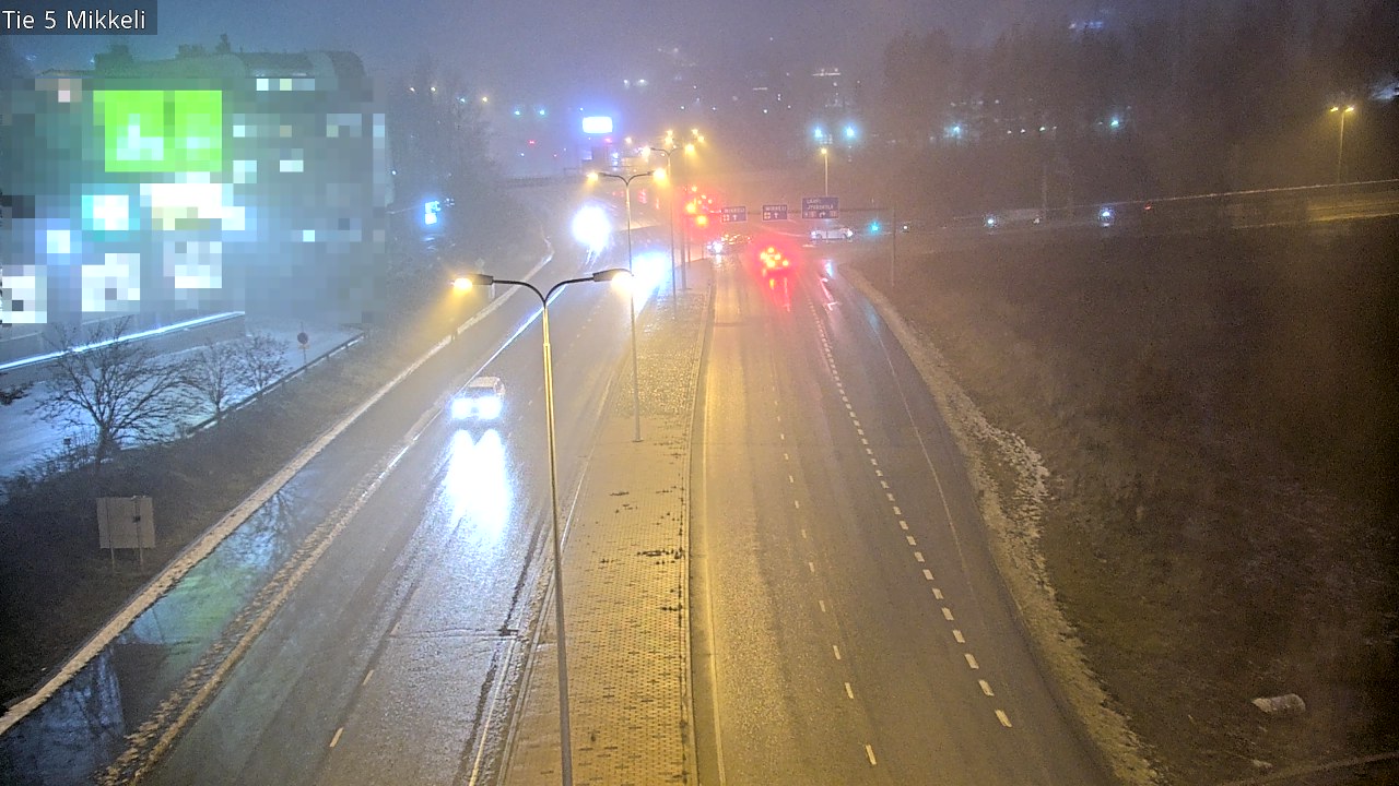 Weather Camera Image Road 5 Mikkeli, Mikkeli, Etelä-Savo